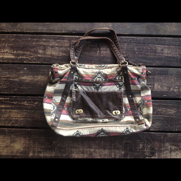 Tribal print bag