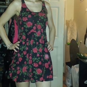 ▪2 for $30▪ Black Floral Day Dress