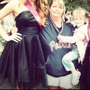 Black sequenced party/ special ocassions dress