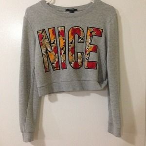 Forever 21 Cropped Sweater