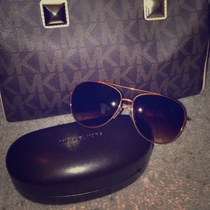 Authentic Michael Kors Rose Gold Aviators