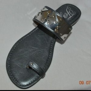 New Fergie silver sandal