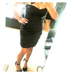 Strapless dress