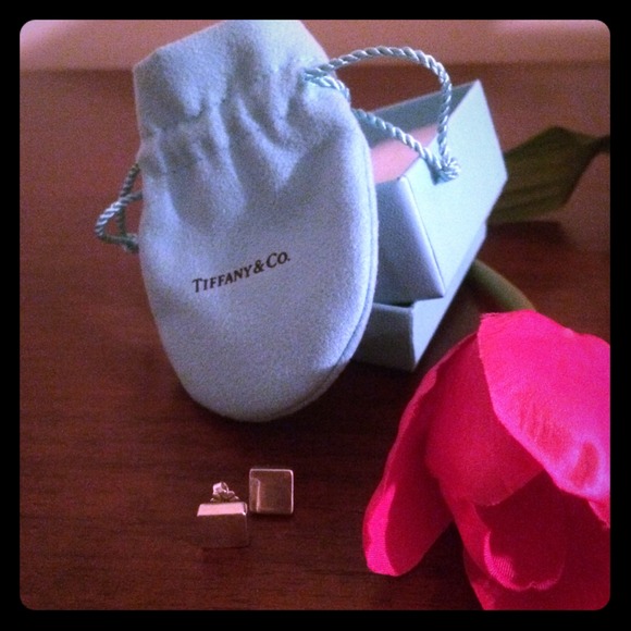 Tiffany & Co Square Earrings Authentic