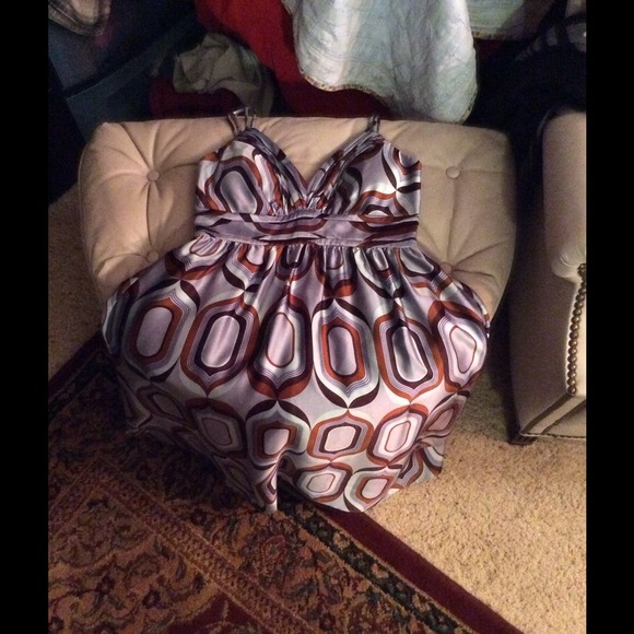 ❤️Retro style gray dress - Picture 3 of 3