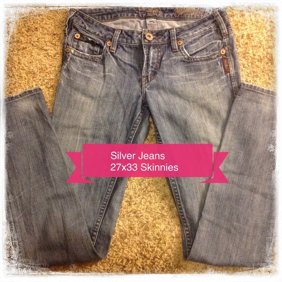 Silver jeans