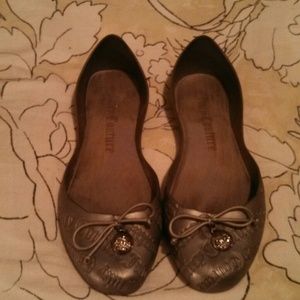 Juicy Couture jelly flats size 9
