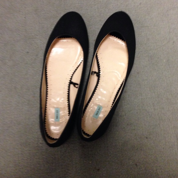 Never worn black flats