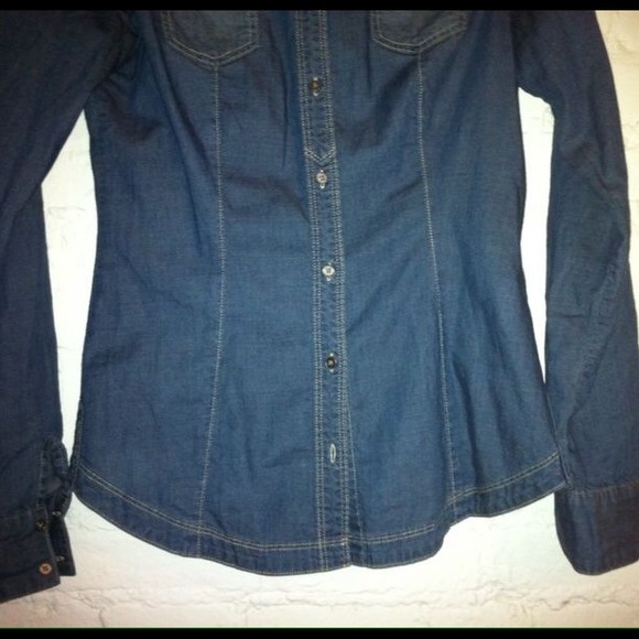 Blue Denim Shirt - Picture 3 of 4
