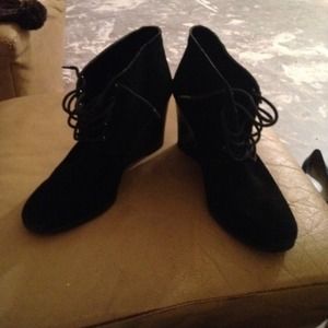 Black ankle boots