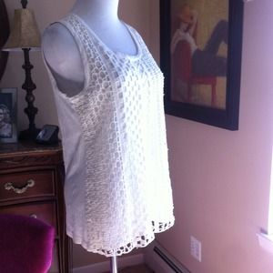 Crochet lined top