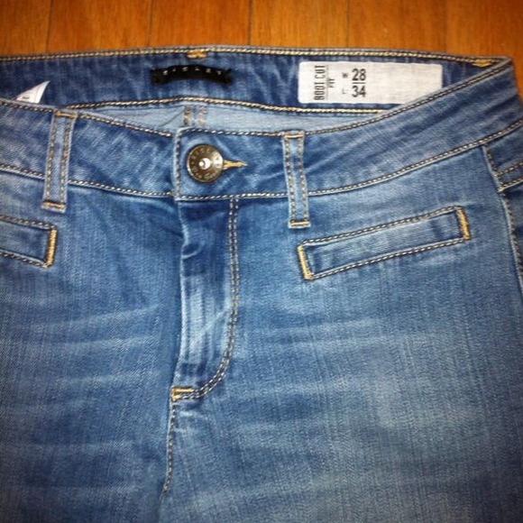 Brand New Sisley Wide Leg Jeans - Picture 2 of 4
