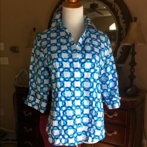 No iron needed (effortless) top