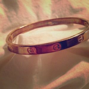 Cartier LOVE inspired bangle