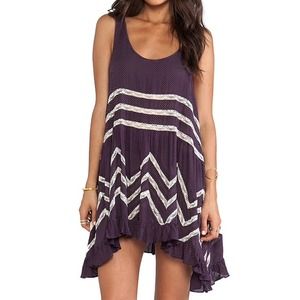 🐣SOLD🐣 Free People Voile and Lace Trapeze Slip