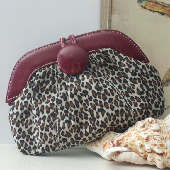 Liz Claiborne Animal Print Small Evening Bag