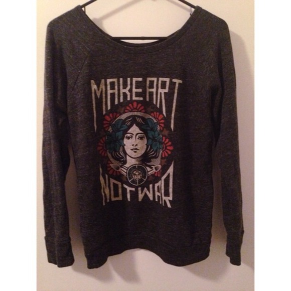 Obey Make Art Pullover