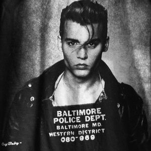 Johnny Depp cry baby t shirt