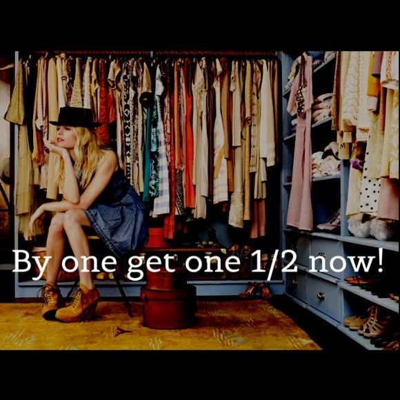 Bogo 1/2 off everything!