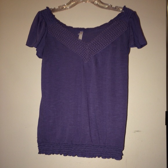 Periwinkle / Dusty Lavender Top