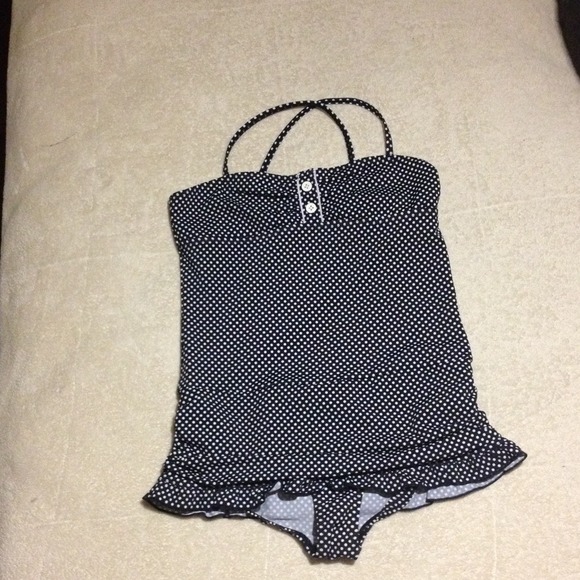 LANS' END kids one piece swim