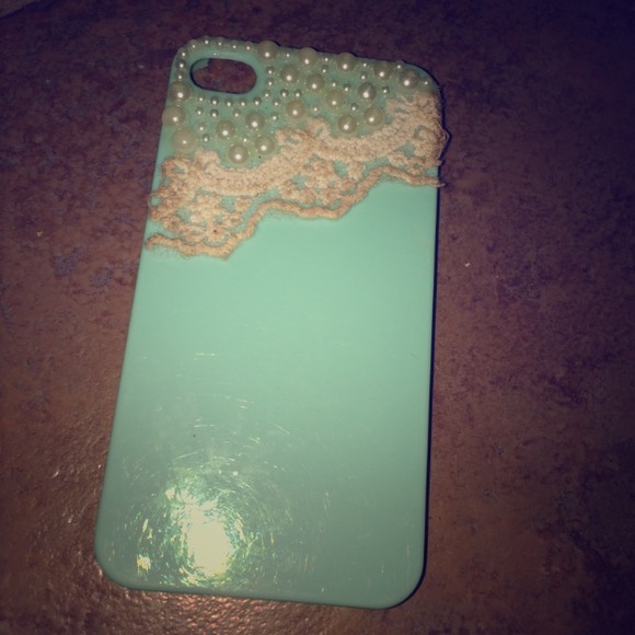 Teal iphone 4