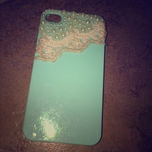 Teal iphone 4