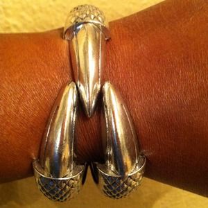 New Silver Dragon Claw Bracelet