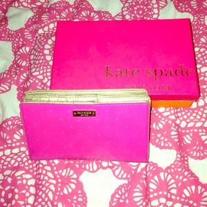 Kate Spade Jules Larabee Dot Medium Wallet