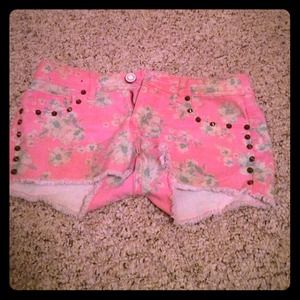 Mossimo hot pink short shorts
