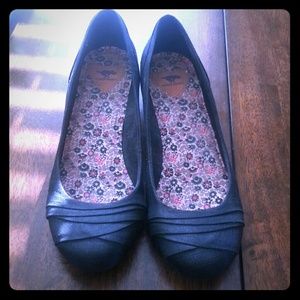 Rocket Dog wedged flats