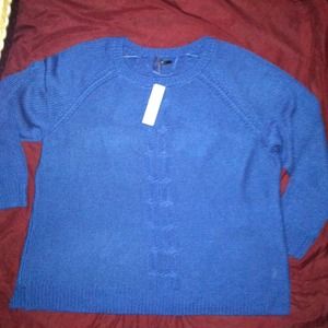 🎉Brand New w/Tags🎉 Beautiful Blue knit sweater