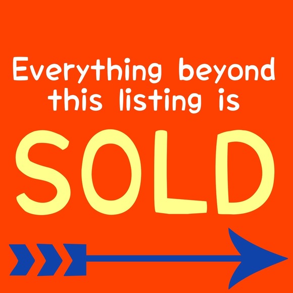 Past this point is sold!