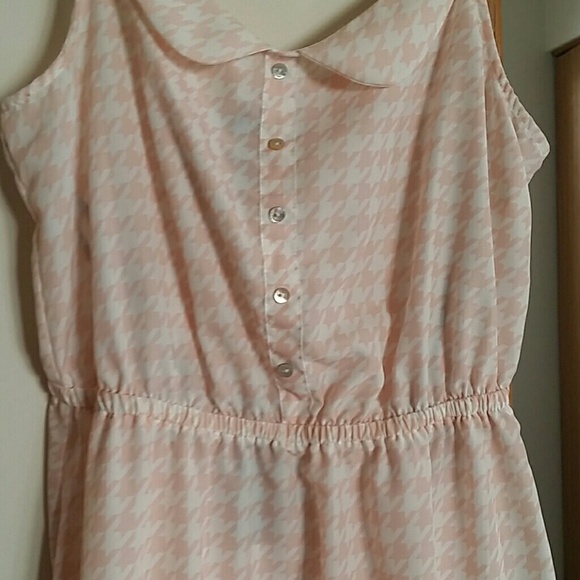 Pink & Cream Tank Dress - Picture 3 of 3