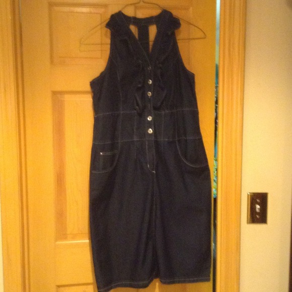 Denim dress