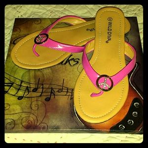 Tunic Top/DRESS..HOT Pink SPRING Sandals*