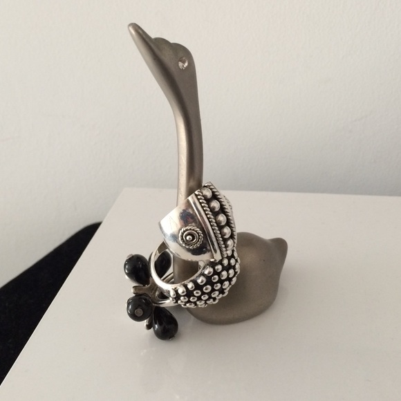 Ring Holder matte Silver color - Picture 2 of 3