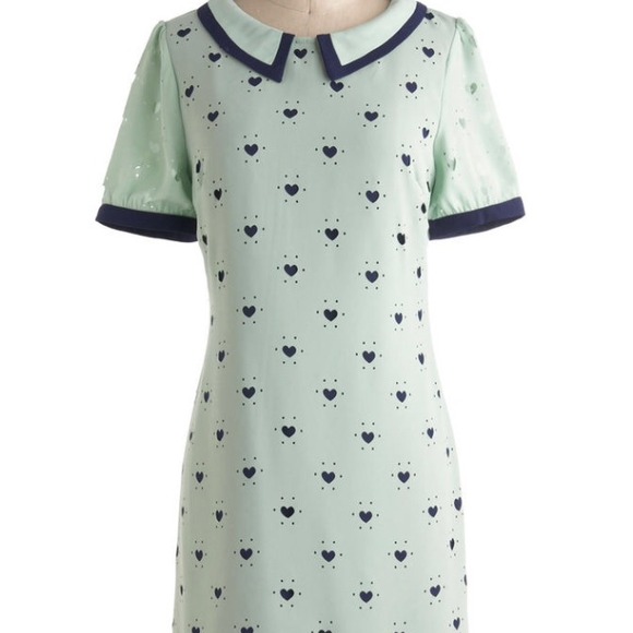 NWT MODCLOTH "Piece of Your Heart" Dress M