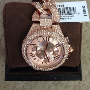 Michael Kors Camille Glitz Watch