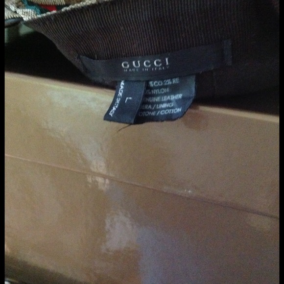 AUTHENTIC GUCCI LOGO BASEBALL CAP SOLD******SOLD** - Picture 4 of 4