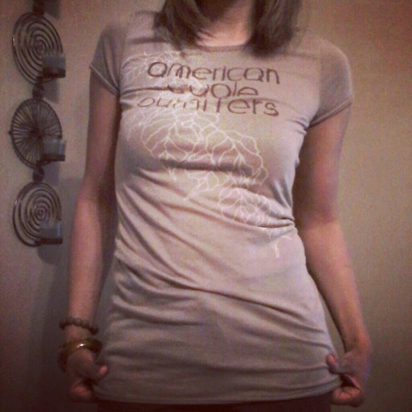 American Eagle Outfitters brown tee - Picture 1 of 2