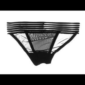 Little Black Panty. 100% cotton jersey lining.