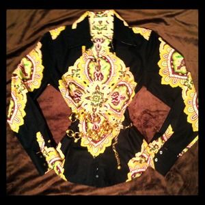 ✨❗️SOLD❗️✨ Eye-popping ETRO blouse