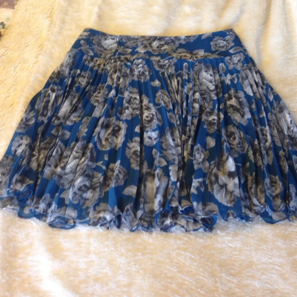 Ann Taylor Loft pleated skirt