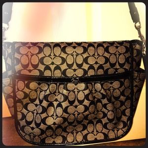 💯% Authentic Coach Diaper Bag! Used one day only!