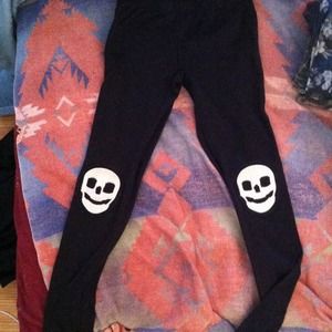 Skull leggings