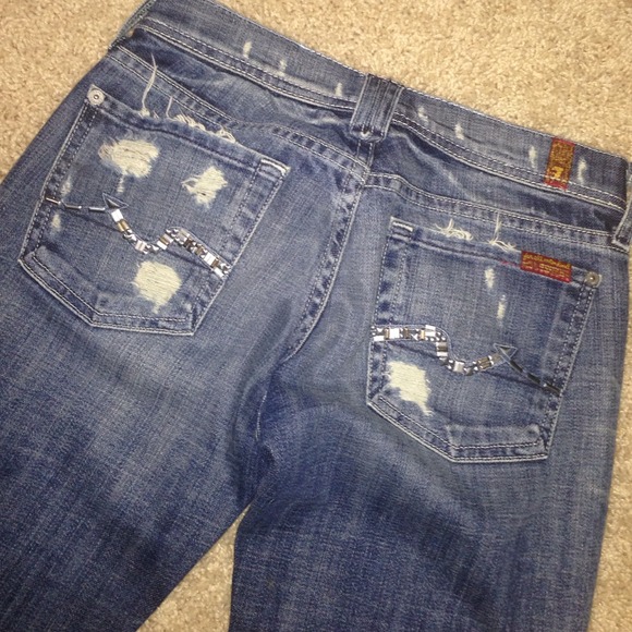 Nwot seven for all mankind sz 24