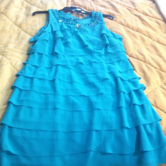 BLACK FRIDAY SALE Turquoise S. L. Fashions sz 14