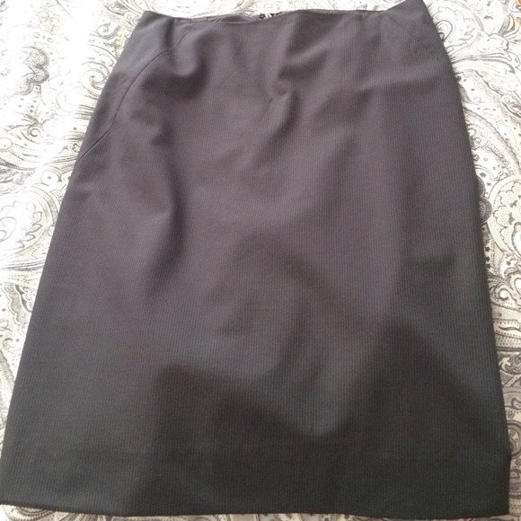 J. Crew pinstripe pencil skirt. Hardly worn