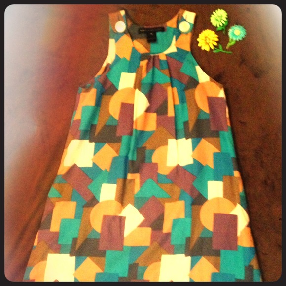 SOLD! Marc by Marc Jacobs Color Block Summer Dress